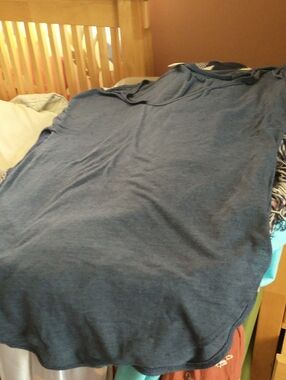 Oversized Blue Tunic